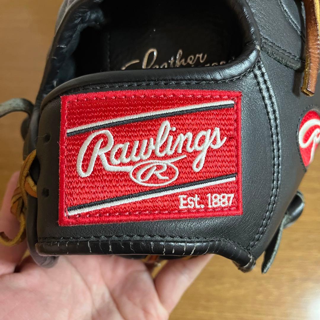 ローリングス 一般軟式 グローブ グラブ 内野手用 デレクジーターモデル 良品