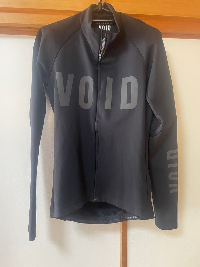 VOIDソフトシェルジャケット＋裏起毛ビブタイツ＋シューズカバー⬛︎セットアップ
