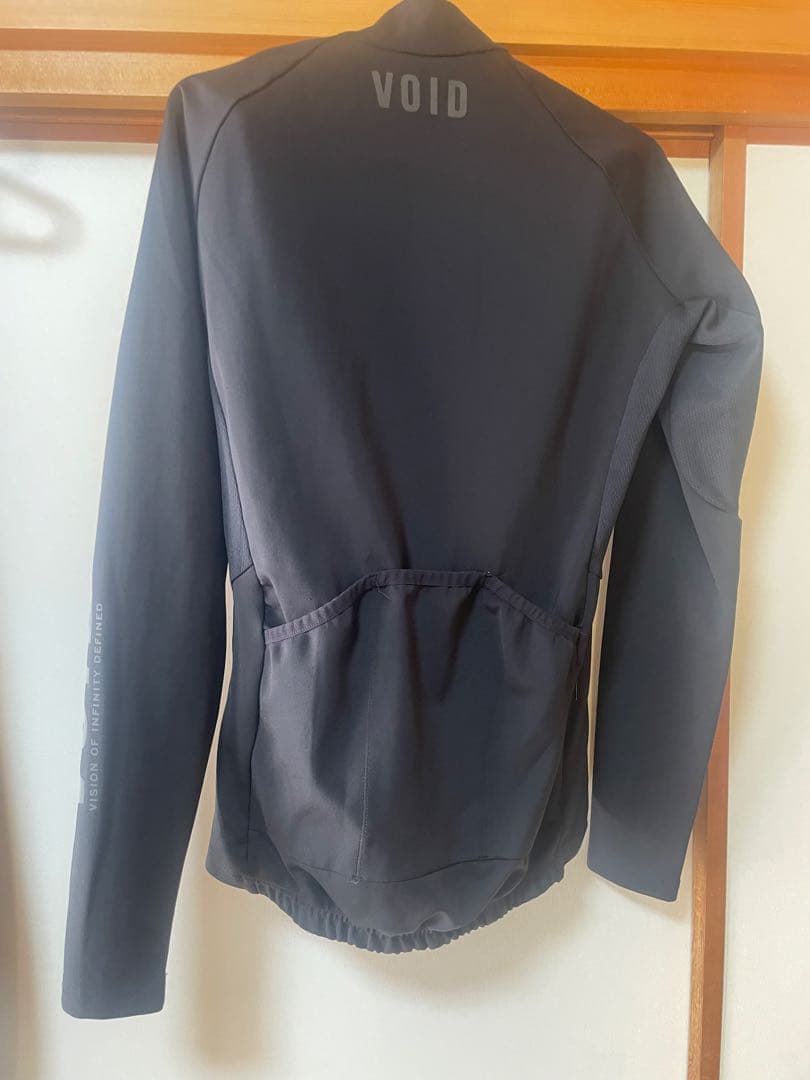 VOIDソフトシェルジャケット＋裏起毛ビブタイツ＋シューズカバー⬛︎セットアップ