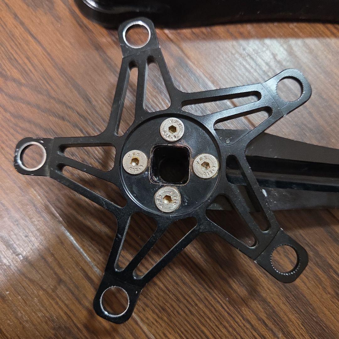 ANSWER クランクセット ブラック 130mm