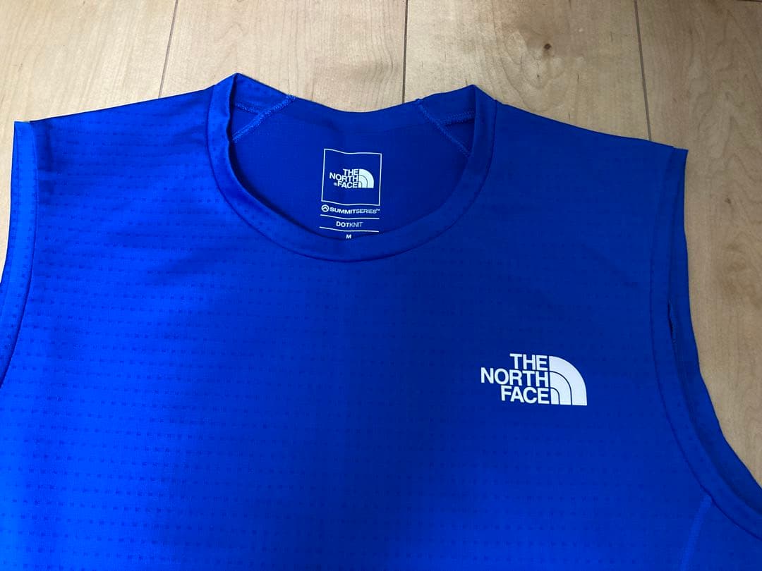 ノースフェイス ノースリーブドライドットライトクルー Tシャツ Mサイズ 新品