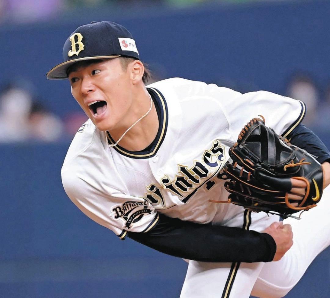 オリックス・バファローズ　山本由伸投手ユニフォーム　DESCENTE