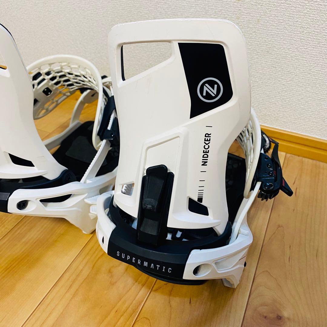 美品✨NIDECKER Supermatic ビンディング 人気のホワイト