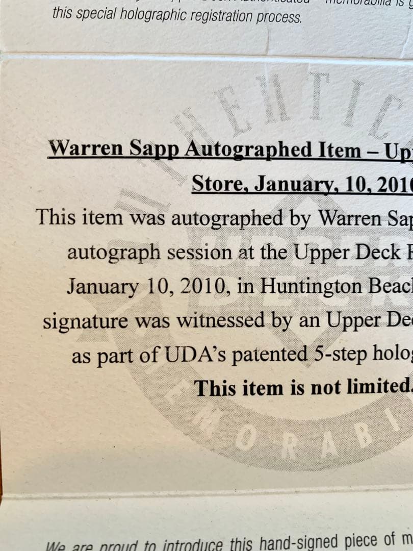 NFL TBバッカニアーズ ウォーレンサップ auto直筆サイン入りジャージー
