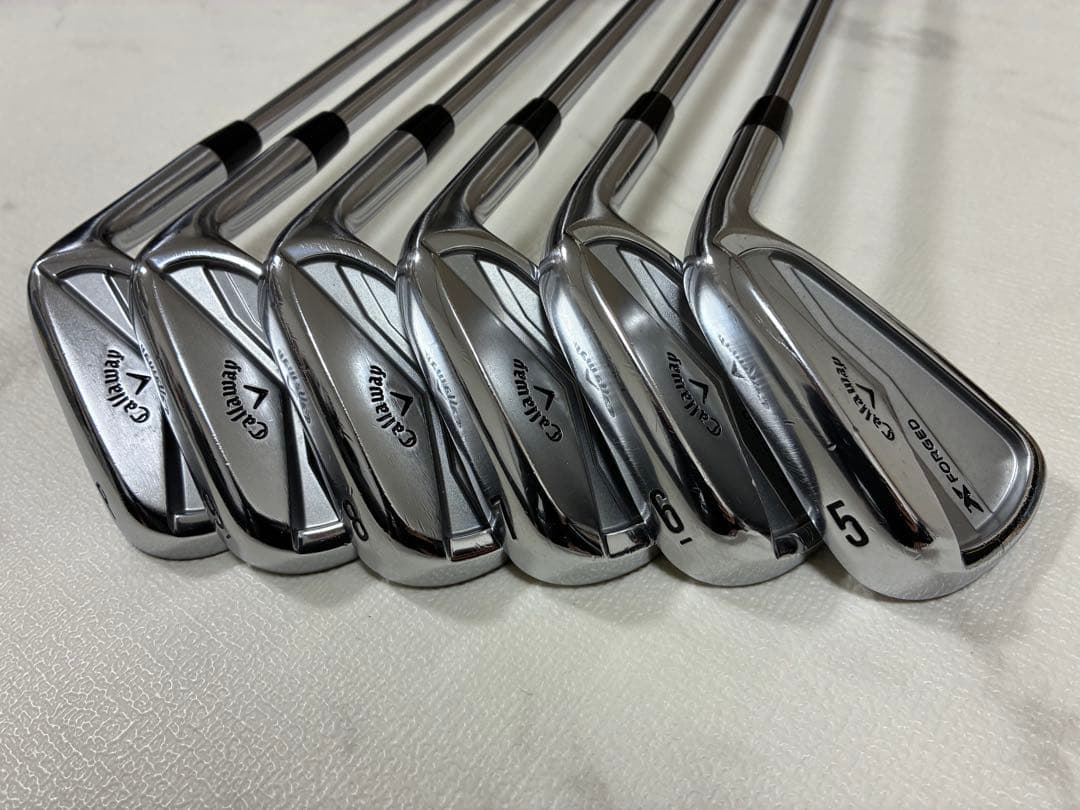 キャロウェイ　ＸFORGED 5〜Ｐ計6本2024年