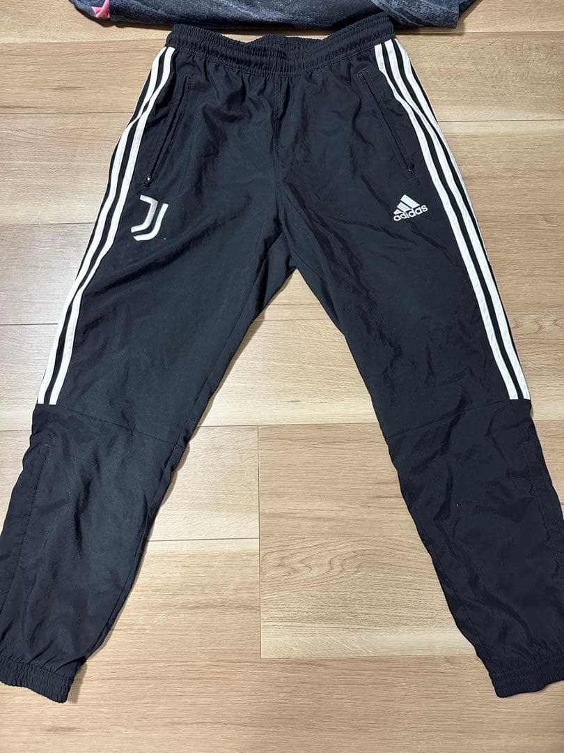 adidas Juventus ユヴェントス　ジャージセット 上下M 黒/ピンク