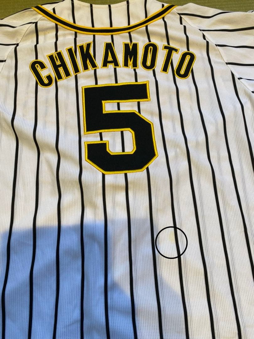 Tigers ユニフォーム CHIKAMOTO 5 SS