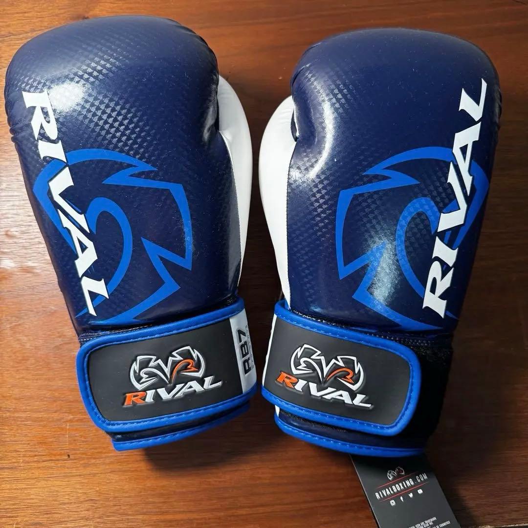 RIVAL ライバル RB7 ボクシンググローブ 青 Sサイズ（8オンス)