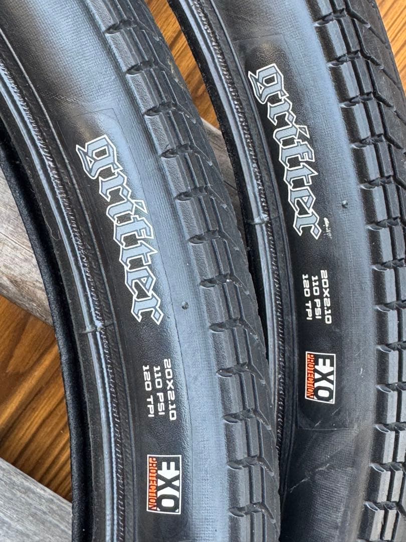 BMX タイヤMAXXIS GRIFTER 2本セット 20x2.1”