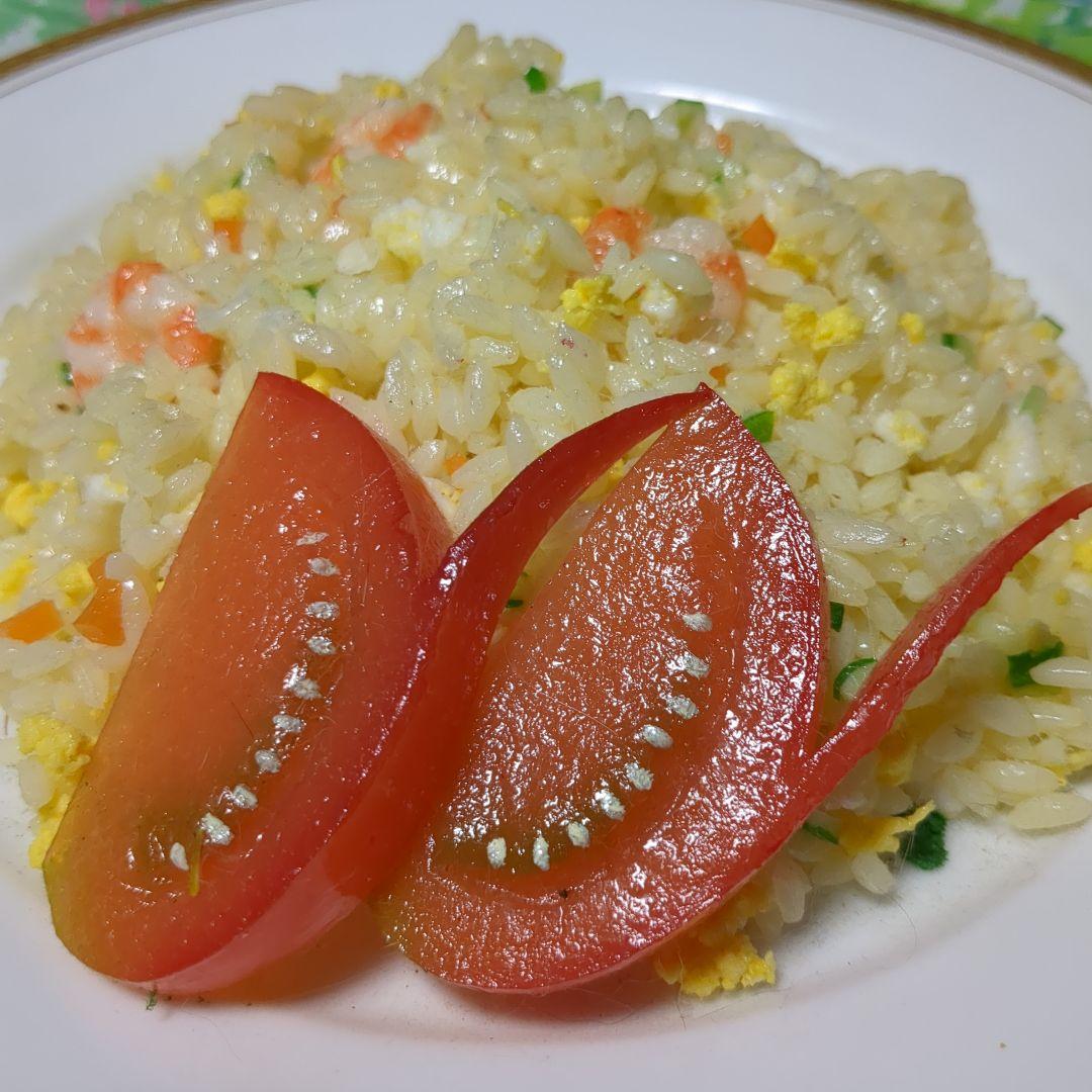 食品サンプル　海老炒飯