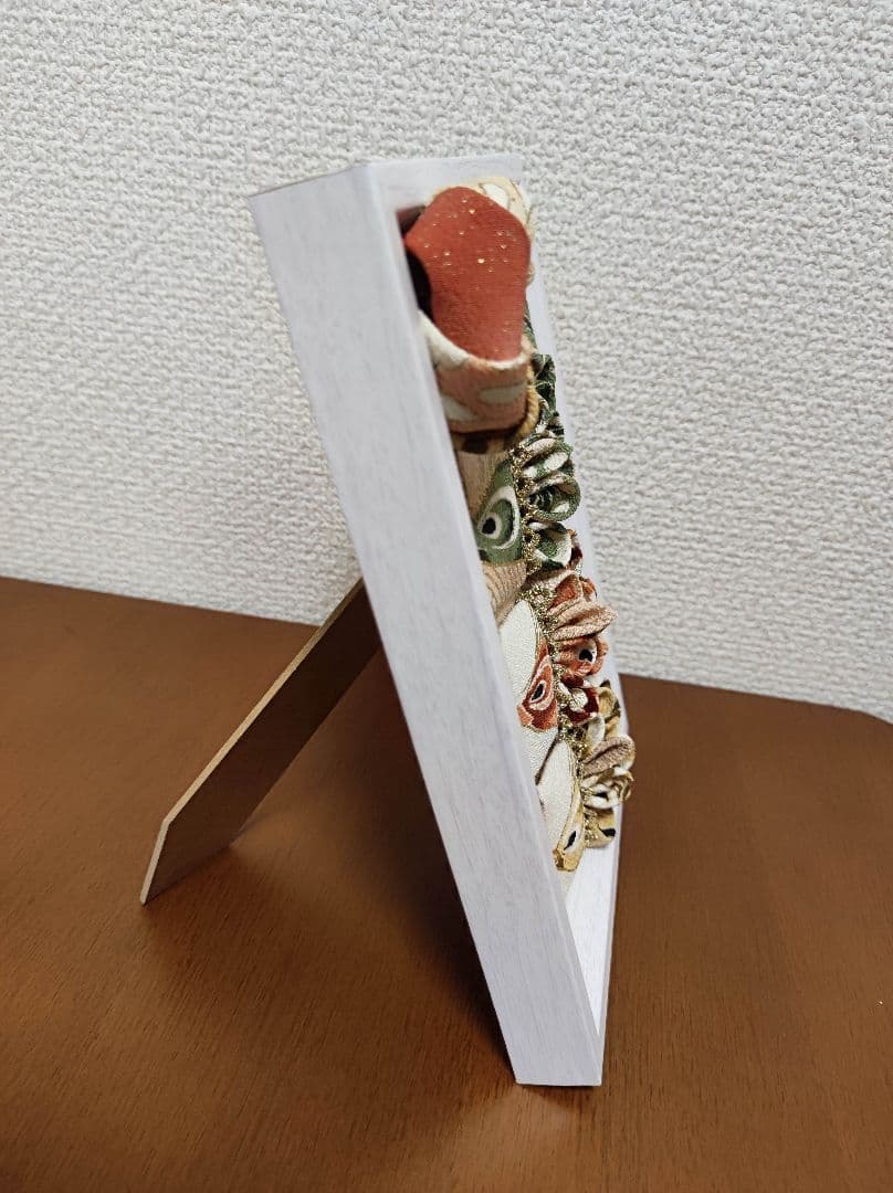 鯉のぼり 端午の節句 昭和レトロ古着で作成 つまみ細工