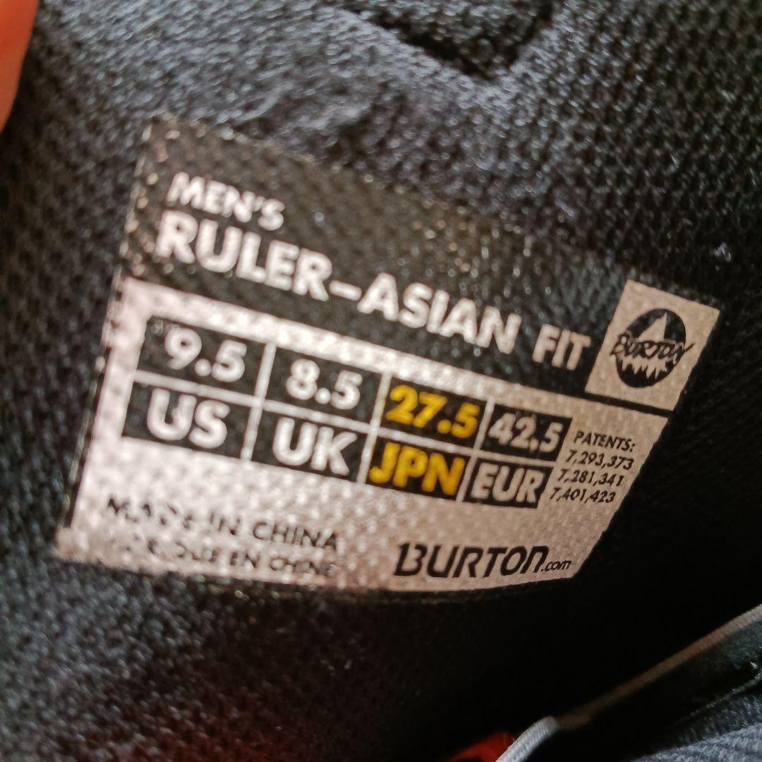 Burton ブーツ　RULER - ASIAN FIT 27.5cm
