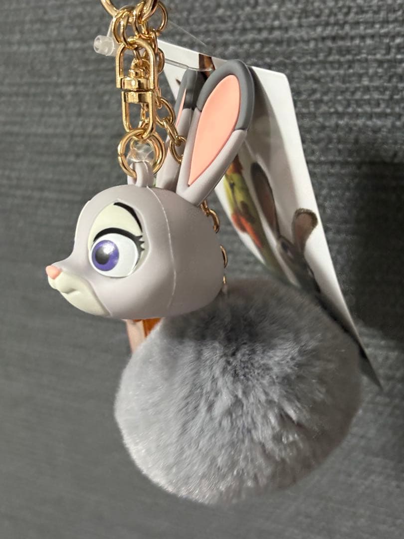 しまむら ズートピア2 ニック ジュディ 立体チャームキーホルダー