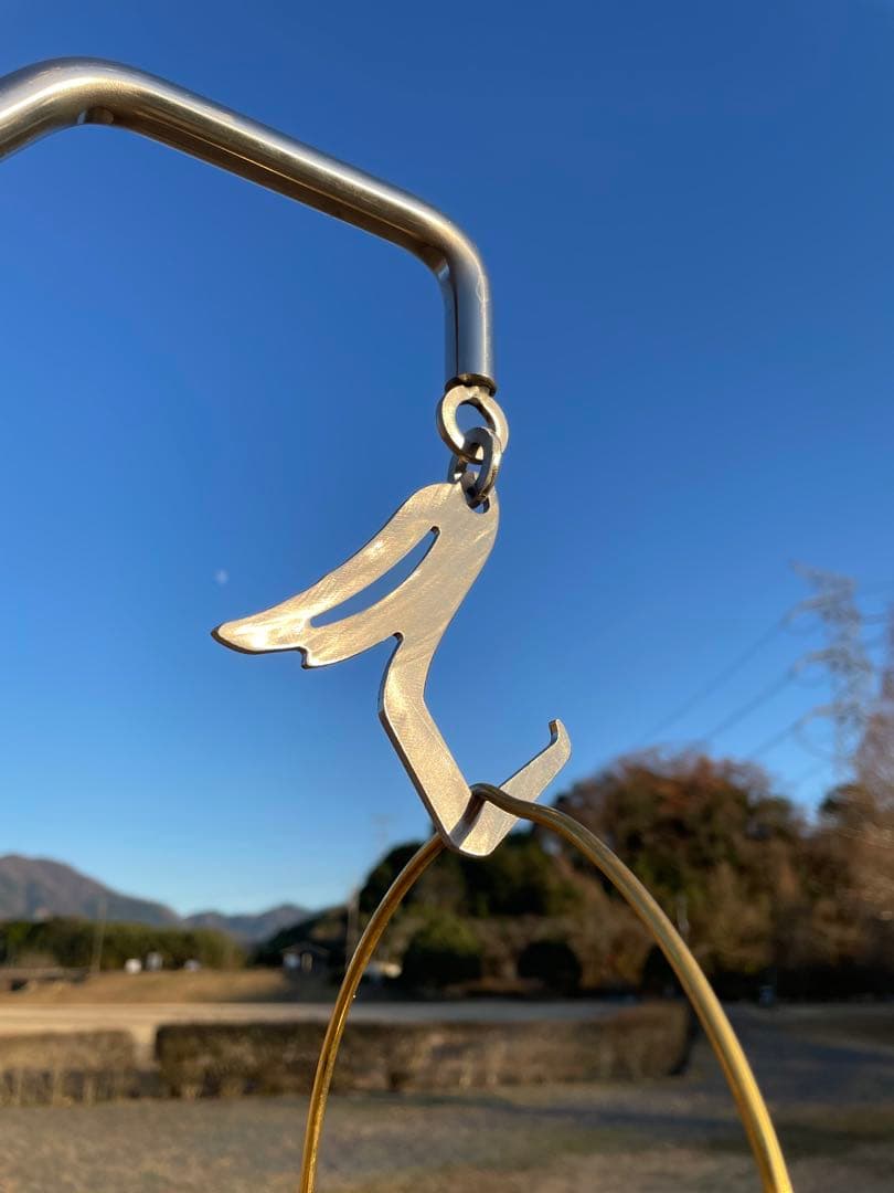 ぱしお　ランタンハンガー ステンレス ワンオフ品