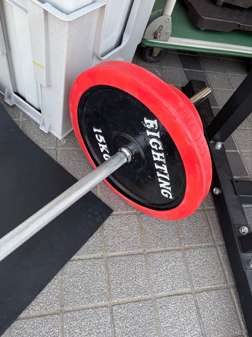 ファイティングロードバーベルセット 82.5kg 大阪府堺市