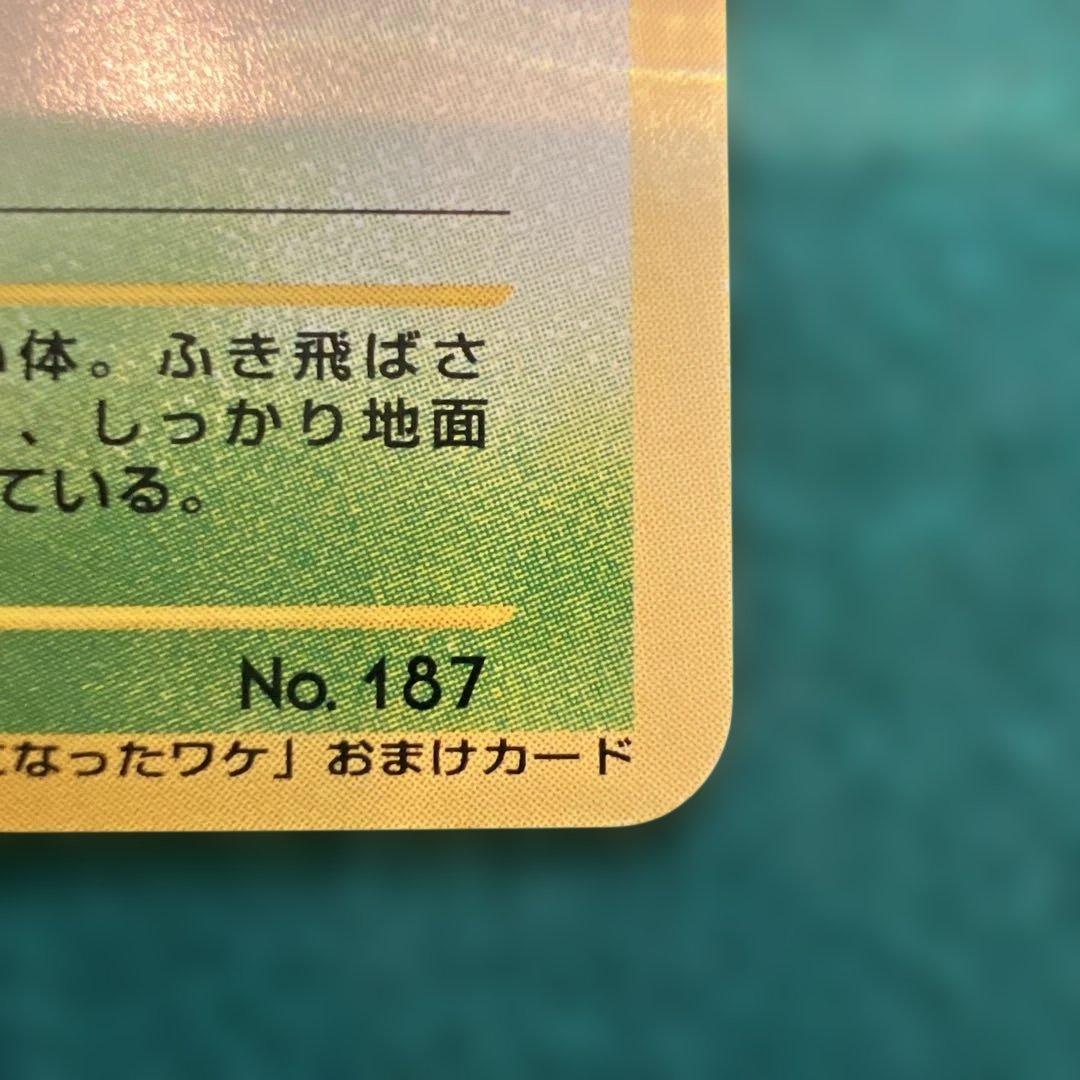 ポケモンカード旧裏　ポケモンカードになったわけ　　おまけカード　ハネッコ