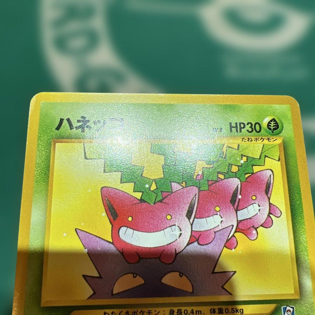 ポケモンカード旧裏　ポケモンカードになったわけ　　おまけカード　ハネッコ
