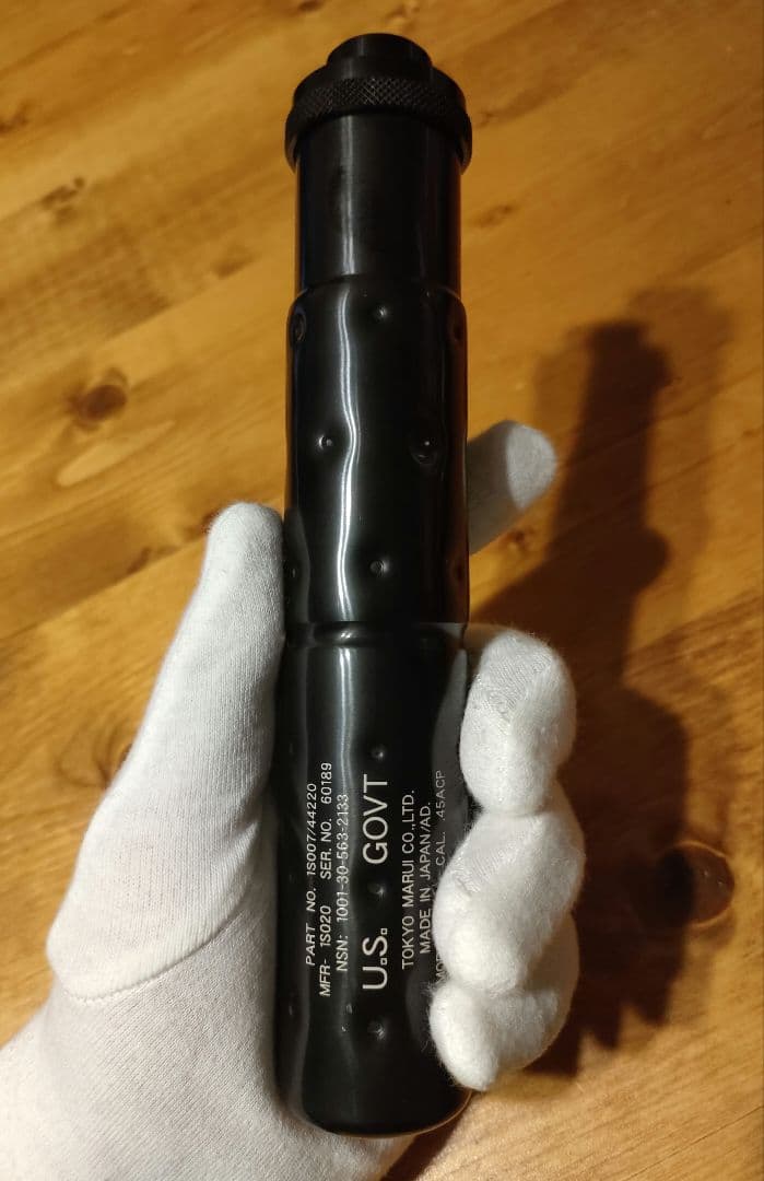 【美品】 東京マルイ SOCOM Mk23 サイレンサー LAM ガスガン