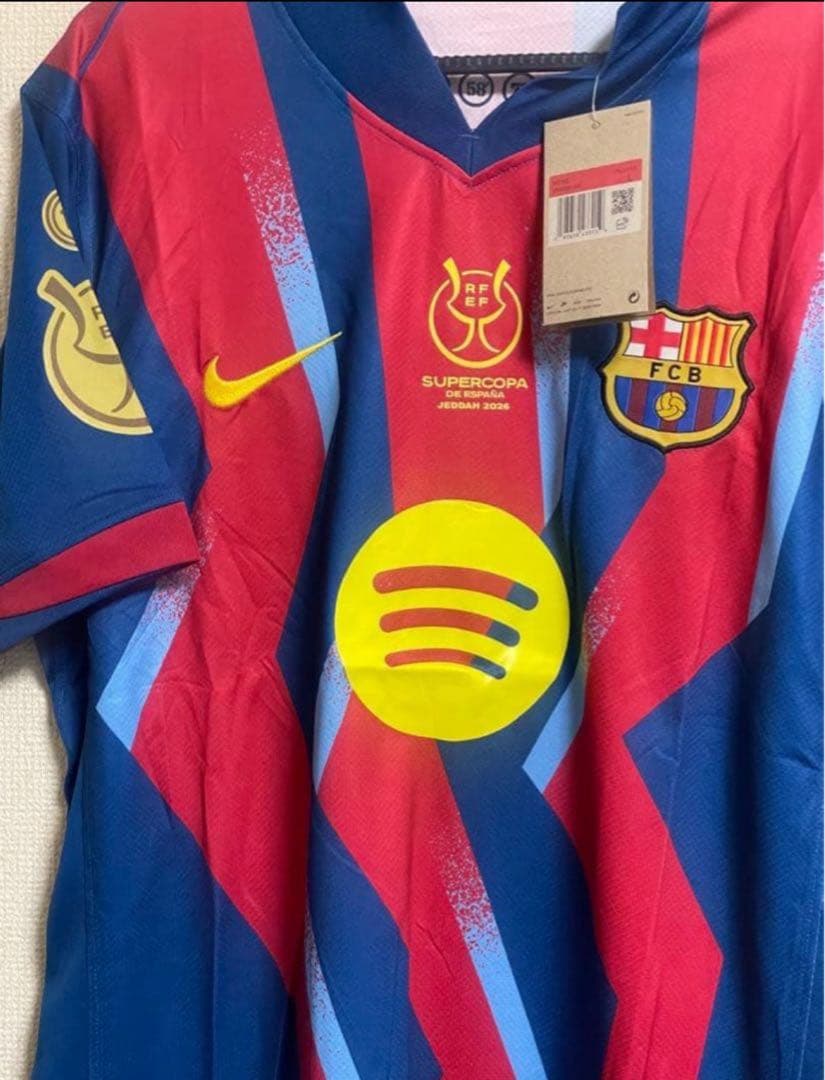や*ぁ様 [再販売] 2026 SUPRERCOPA バルセロナ 半袖 シャツ