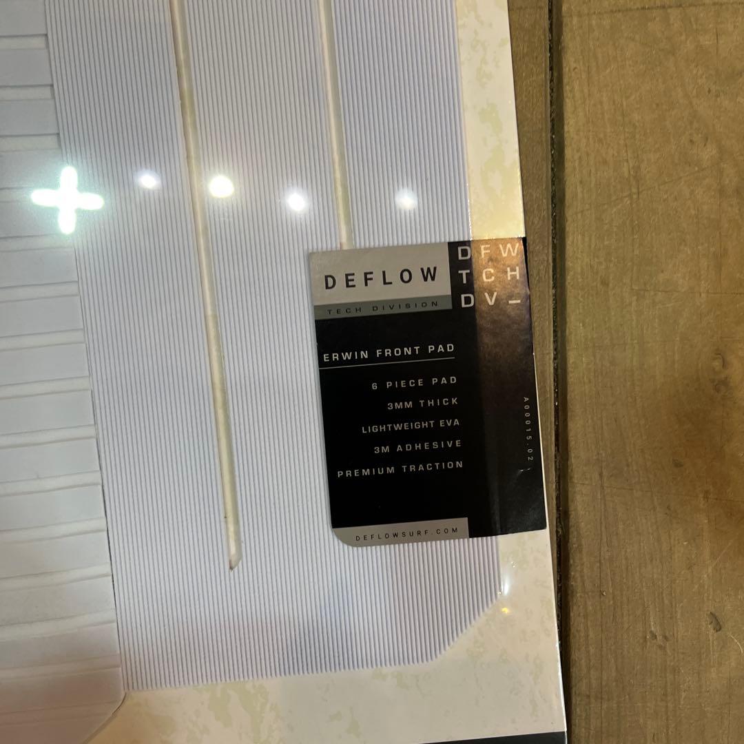 デフロー　DEFLOW Erwin Front Pad フロントデッキパッド