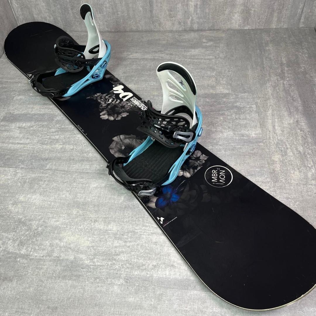 ノベンバー D4 146cm レディース スノーボード 3点セット 初中級者