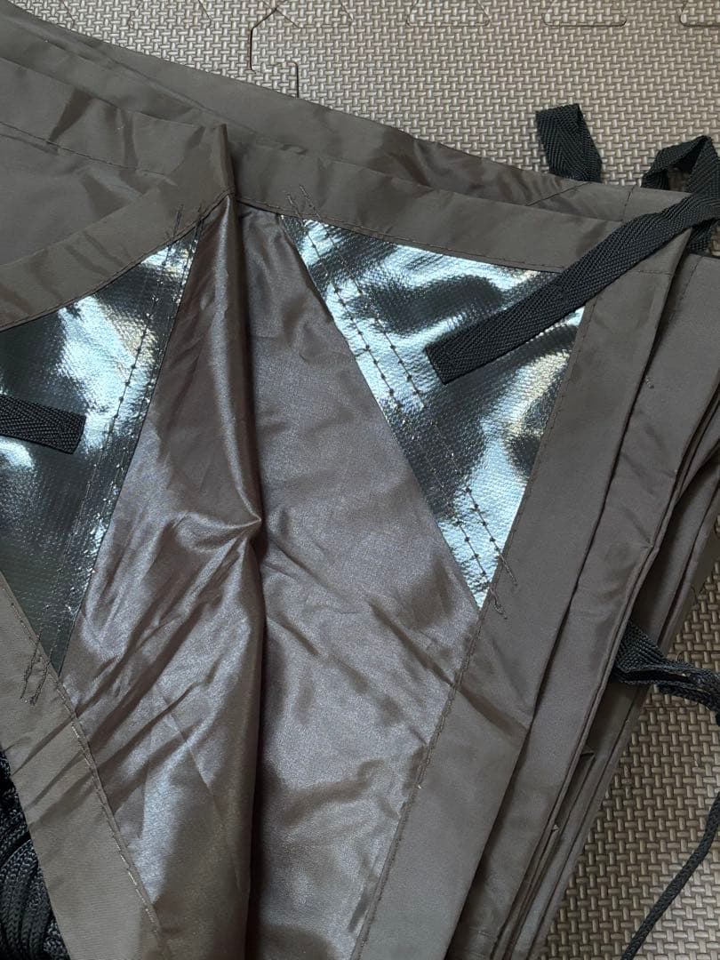 DD Tarp 3.5m x 3.5m コヨーテブラウン タープ