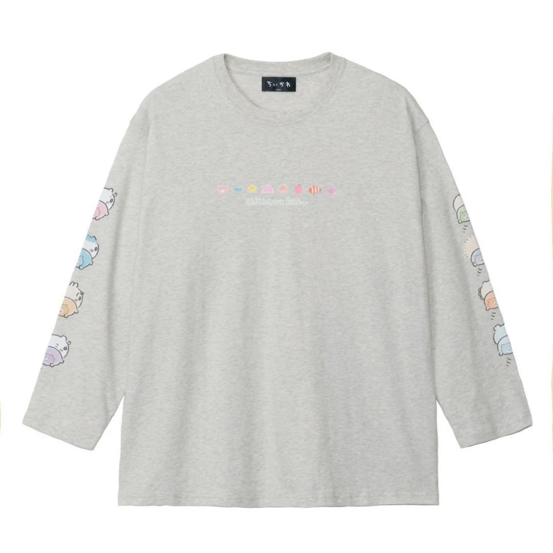 ちいかわ Chiikawa Baby 長袖Ｔシャツ おしり オートミール M