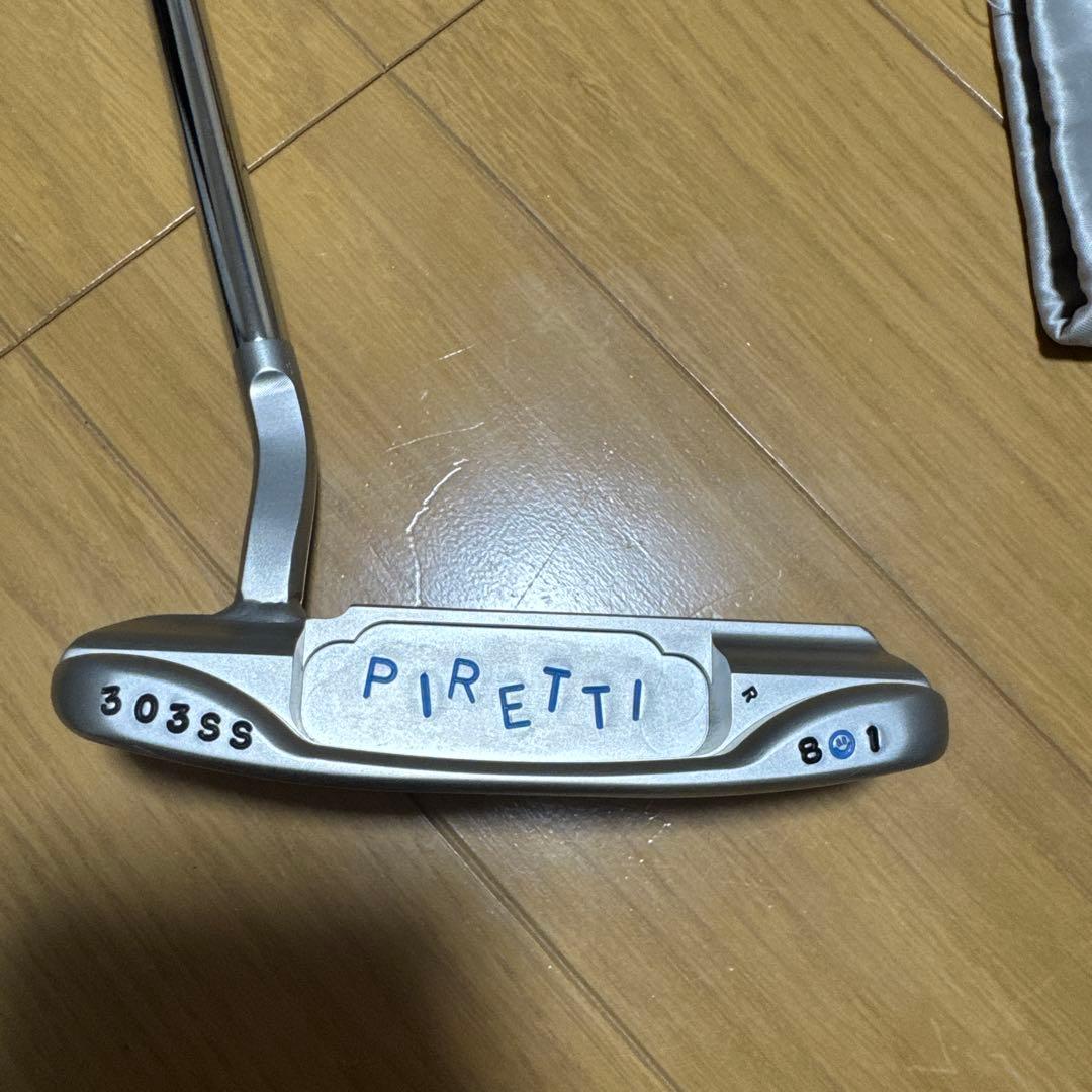 Piretti ツアオンリー　801R パター 33インチ 認証書付き