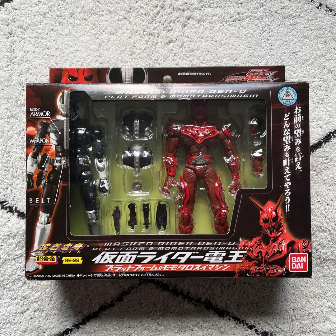 【極美品/未展示】装着変身 仮面ライダー電王モモタロス 2種セット（通常＆限定）