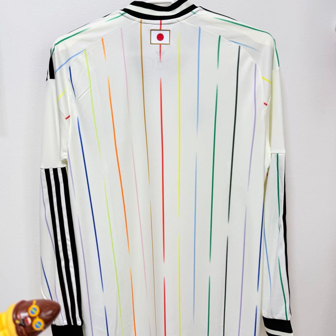 サッカー日本代表 アウェイユニホーム 長袖(XL)【レプリカ】
