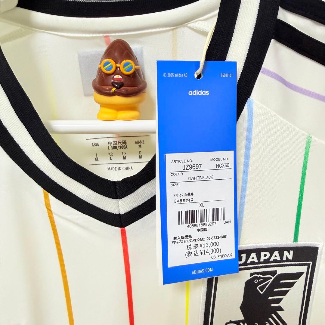 サッカー日本代表 アウェイユニホーム 長袖(XL)【レプリカ】