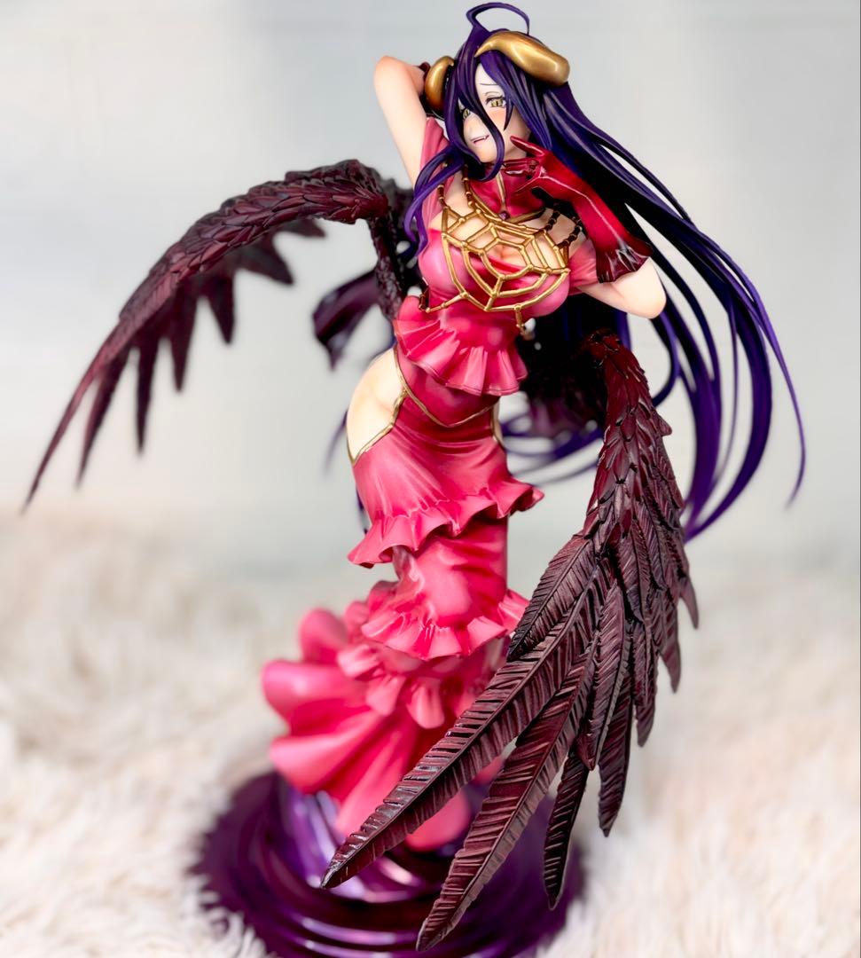 オーバーロード　T-most アルベド フィギュア　リペイント　純白の悪魔ver