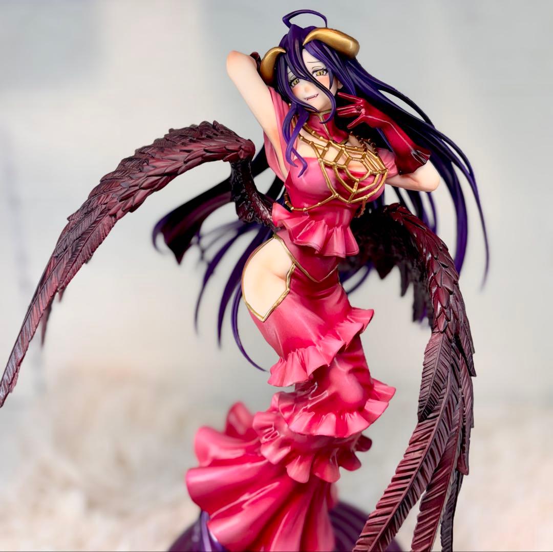 オーバーロード　T-most アルベド フィギュア　リペイント　純白の悪魔ver