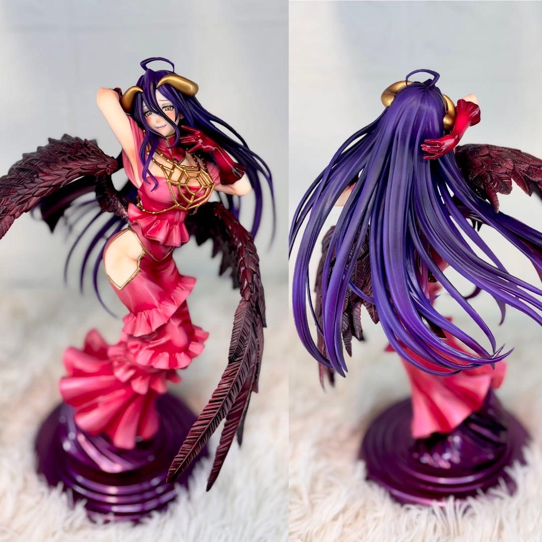 オーバーロード　T-most アルベド フィギュア　リペイント　純白の悪魔ver