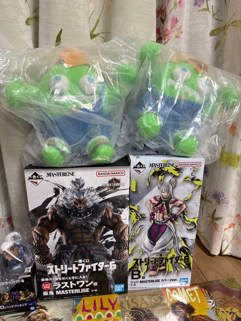 一番くじ　ストリートファイター6 B賞 ジュリ　ラストワン賞　豪鬼　C賞　22点
