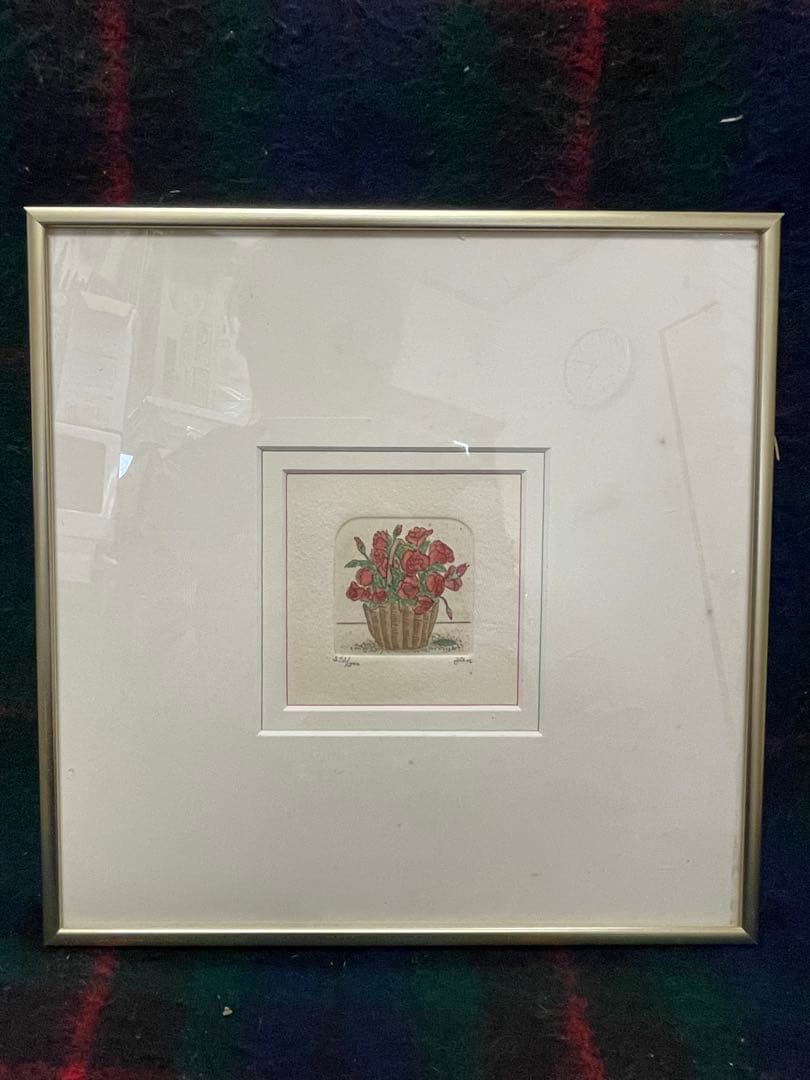 額装 絵画 花の絵 マルチーナ・ヤン アート作品 インテリア