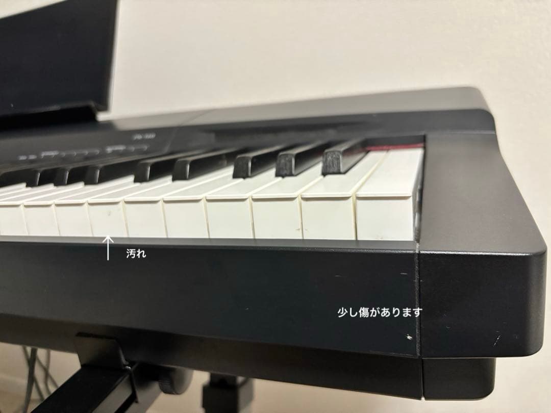 Casio PX-160 電子ピアノ(本体・譜面台・ペダル)