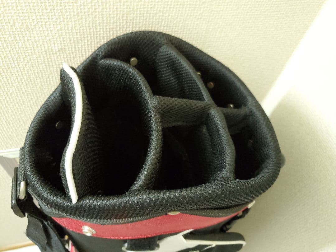 【超軽量&6分割】Fitway スタンド式 キャディバック　ゴルフバッグ