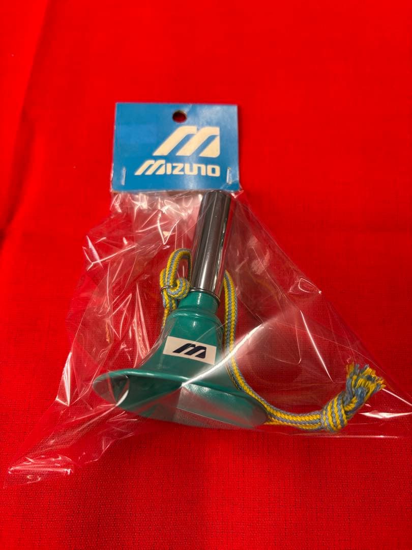 [超お宝品] レア　ミズノ　 応援グッズ　チアホーン　1連　ラッパ　※値下げ不可