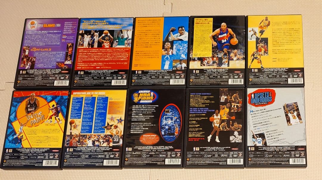 HARDWOOD CLASSICS NBA DVD 10枚セット