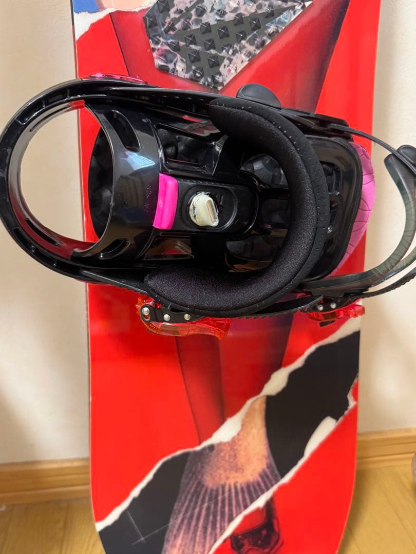 スノーボード ビンディング2点セット サロモン サボタージュ 152cm