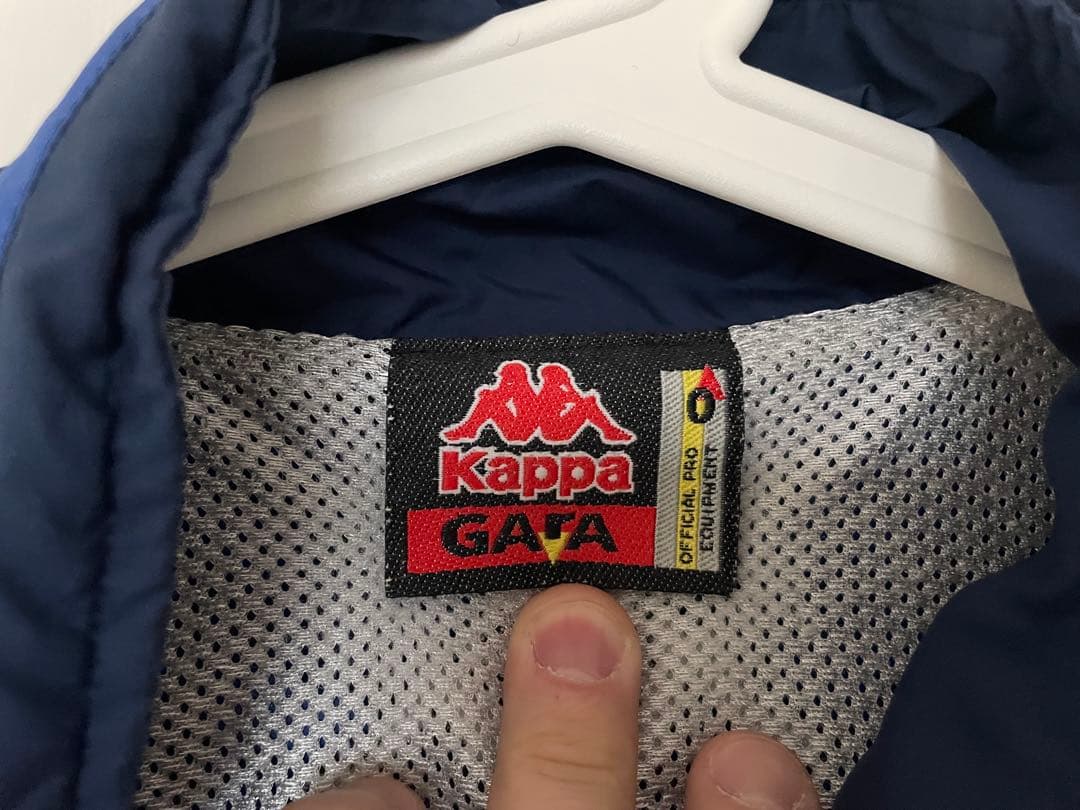 カッパ　Kappa イタリア代表 ジャージ セットアップ　ナイロン　レトロ