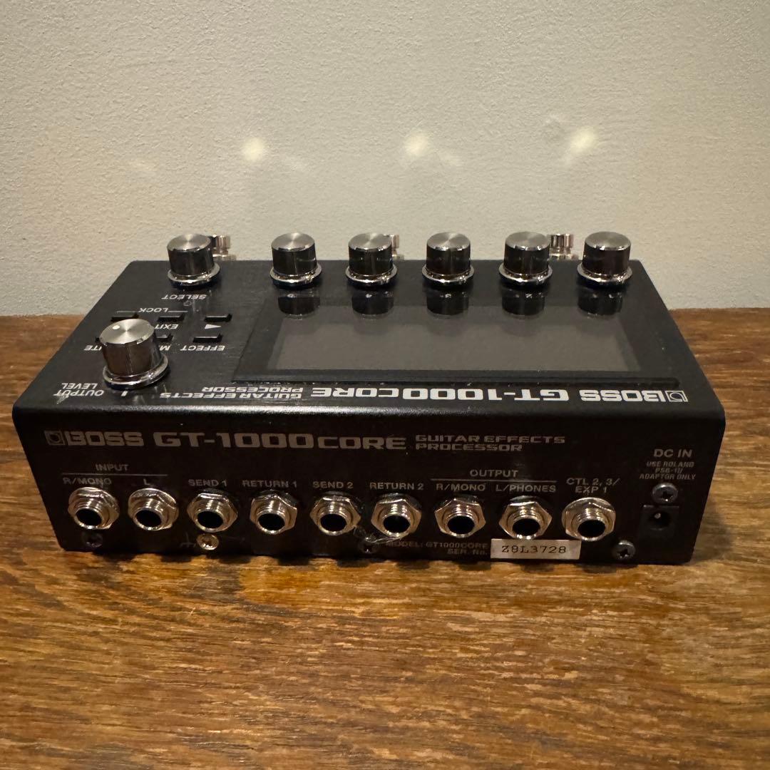 ギター boss gt1000 core