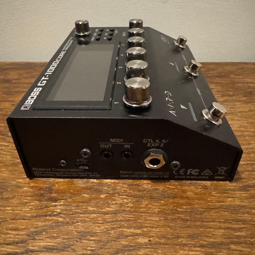 ギター boss gt1000 core