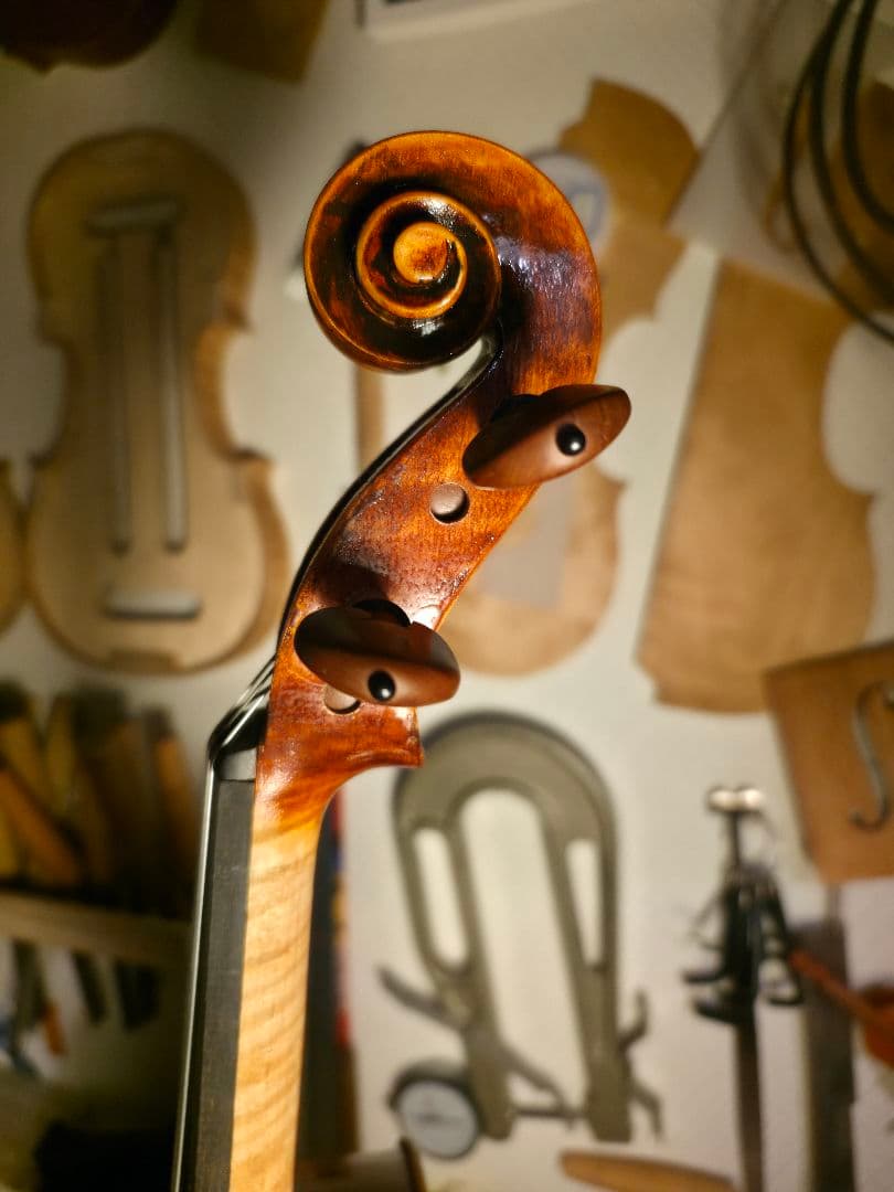 【新作.製作楽器⑧】ビオラ15.5インチ39.5cm　オリジナル※2026