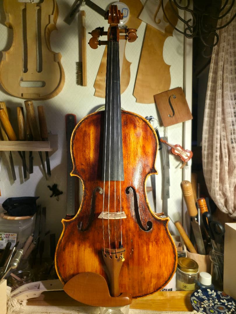 【新作.製作楽器⑧】ビオラ15.5インチ39.5cm　オリジナル※2026