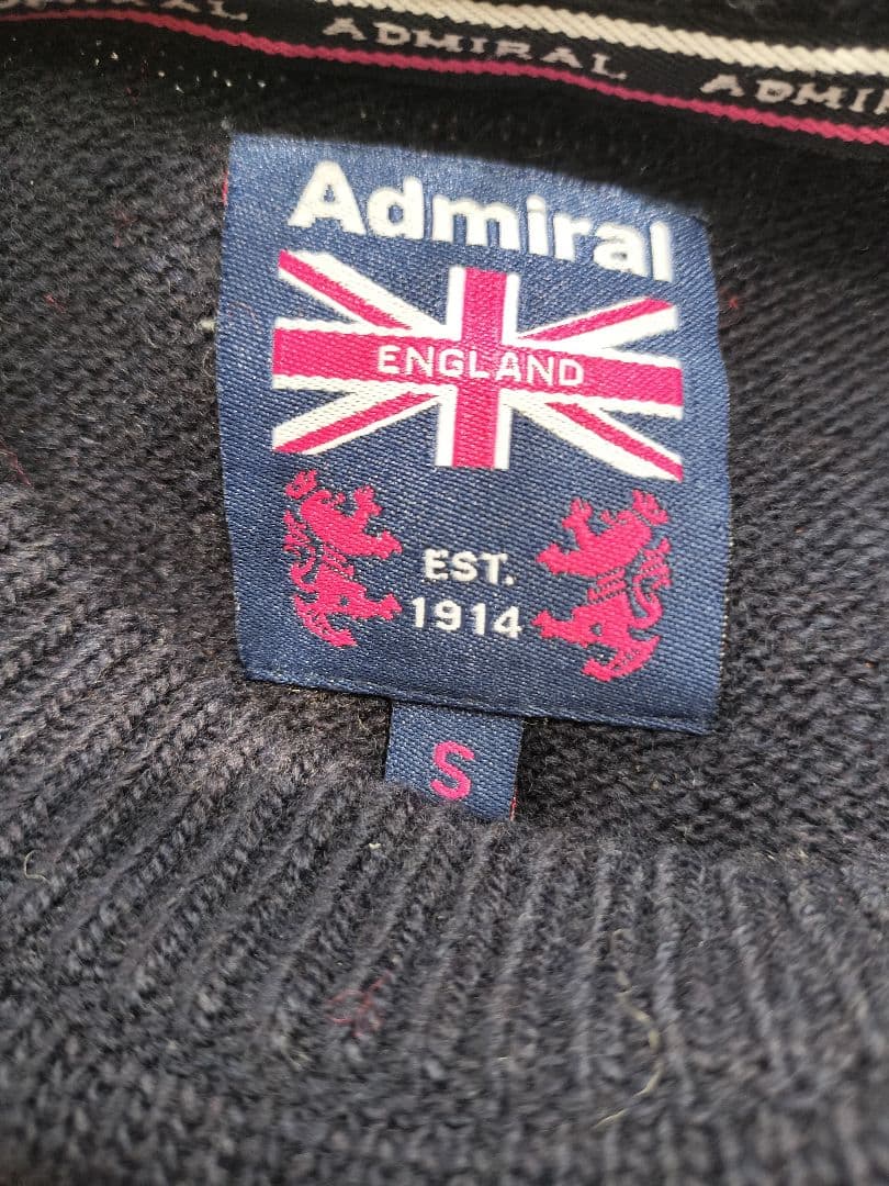 Admiral アドミラルゴルフ ニットジャケット ワンピース 2点セット　美品