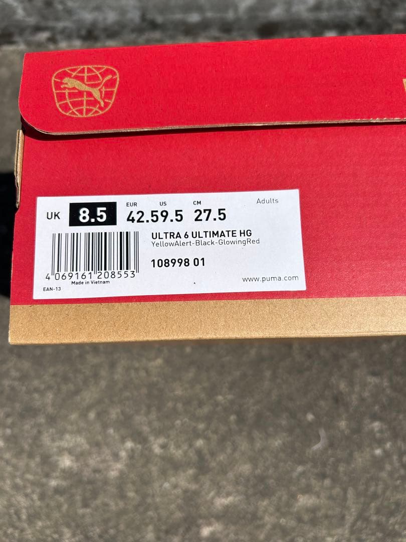シューズ Puma Ultra 6 Ultimate HG 8.5