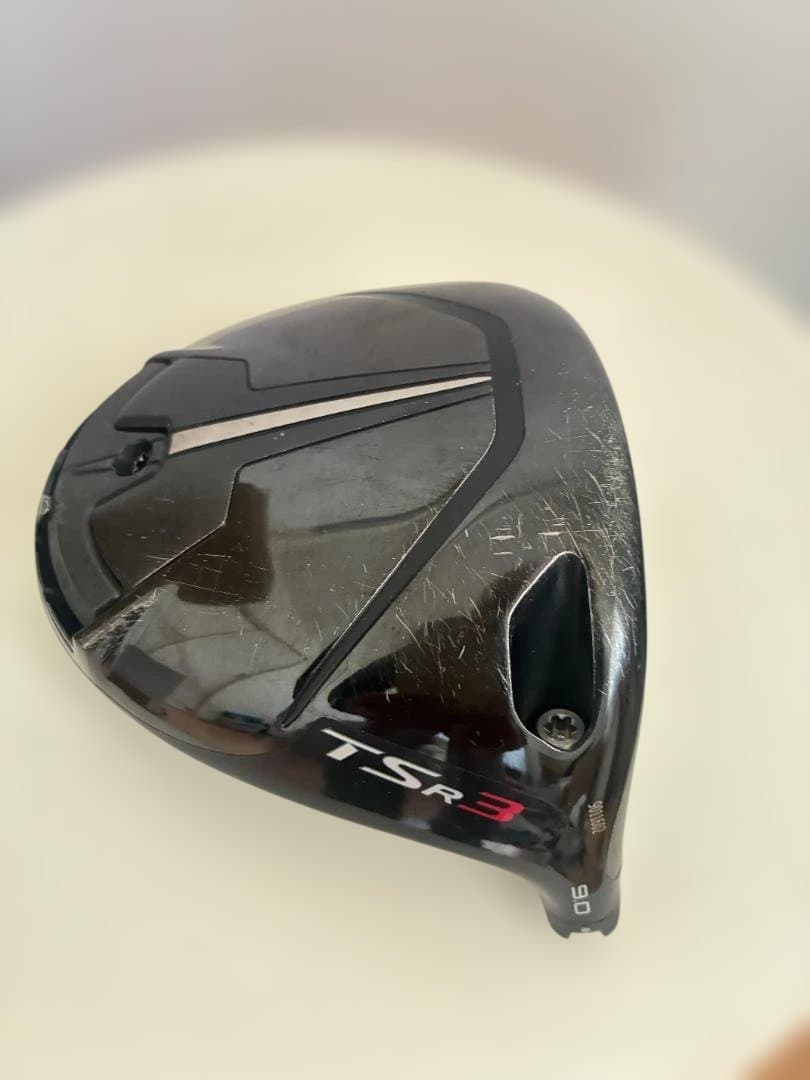 最終見直し　タイトリスト TSR3 9度ヘッドのみ カバー付　右利き