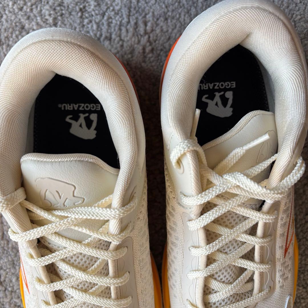 EGOZARU EGO BLAZE OFF WHITE×ORANGE 27cm